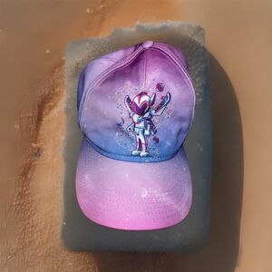 Sweet Mayhem The‎ Lego Movie Youth Snap Back  Cap Hat Pink/purple Adjustable